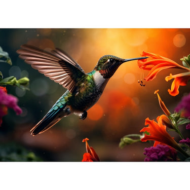 Grand Tableau d'Oiseau